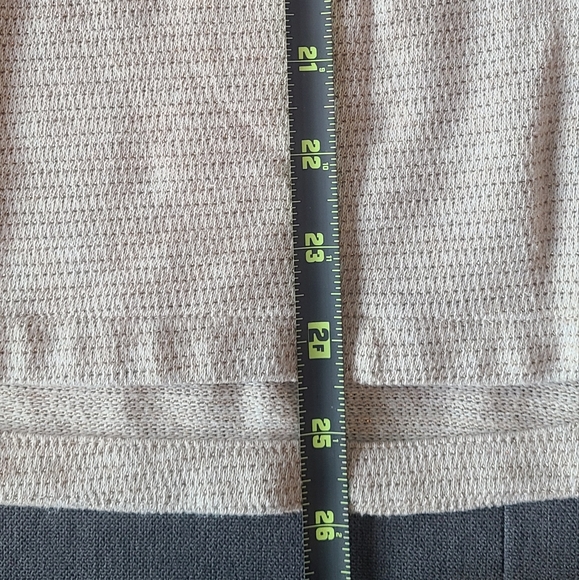 Talbots sweater champagne color with metallic gold sparkle 🌟 - Picture 8 of 12